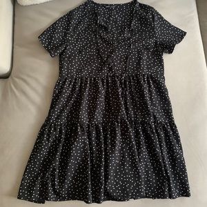 Black and White polka dot dress